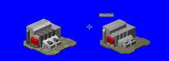 Rendered and 3DSMax view of the provided template