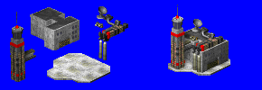 Separate part groups used for animation
