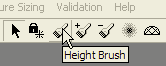 Height Brush Tool Button